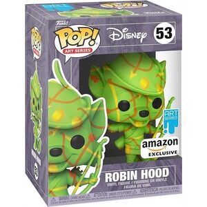 Funko Pop! Disney - Robin Hood #53 - Amazon Exclusive w/Hard Stack‎ Case